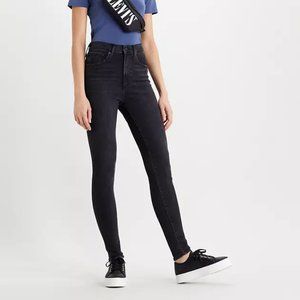 Mile High Rise Black Skinny Jean